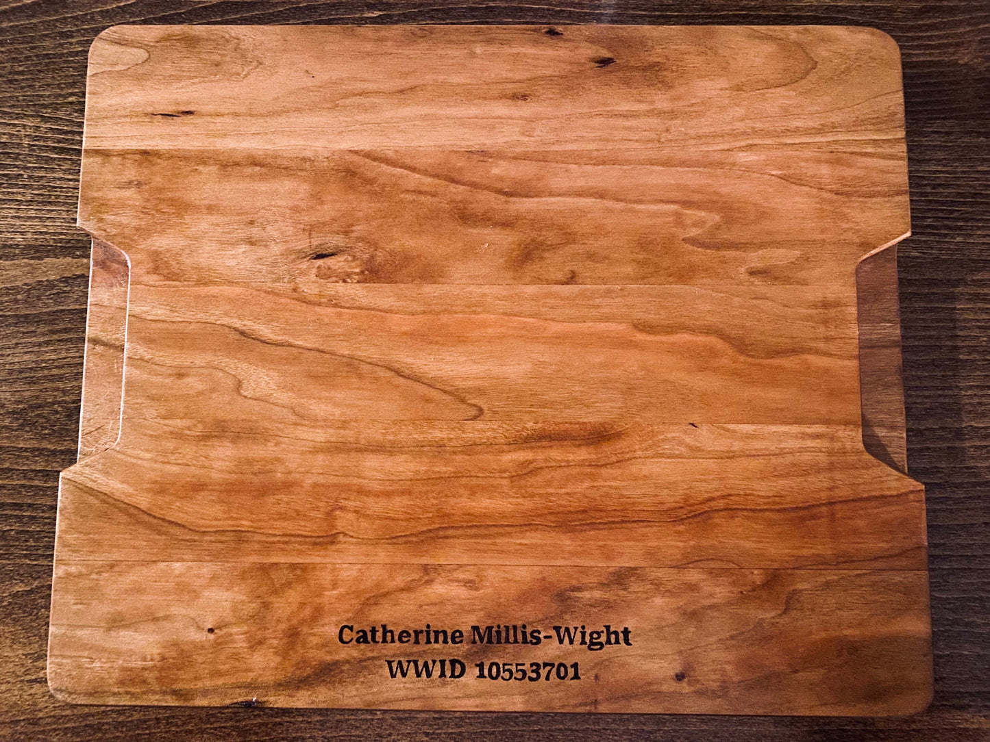 CUSTOM ORDERS - Cutting Board, Handcrafted, Long Grain Cherry and Maple - Personalization Available - recipe board - Let’s design!