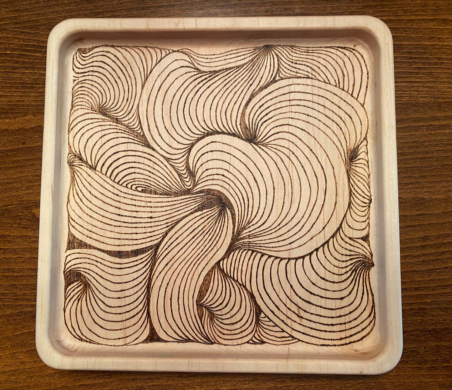CUSTOM ORDERS - Valet Trays - Handcrafted Cherry Wood - Let’s work together on a design - Personalization Available
